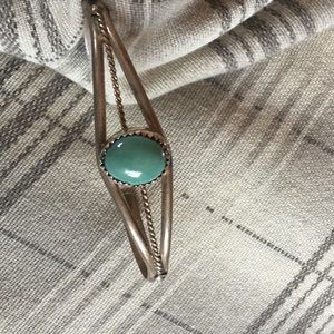 🔆BRACELET NATIVE AMERICAN MADE STERLING TU…